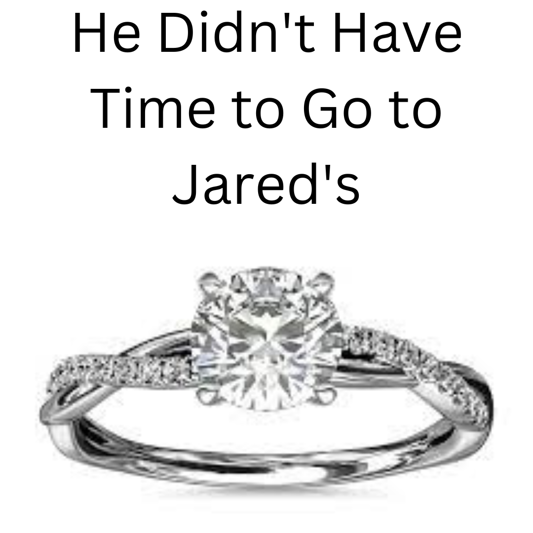 He Didn't Have Time to Go to Jared's